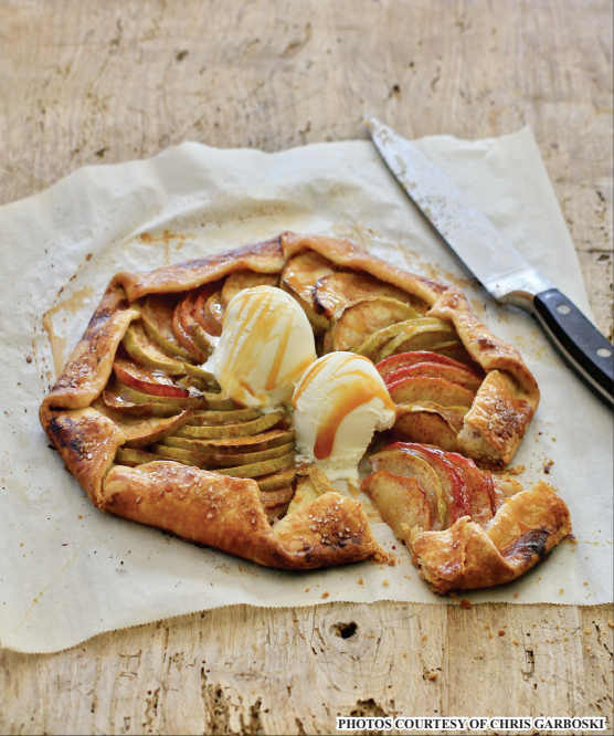 Now You’re Cooking: Baked Cinnamon Apple Chips and Easy Apple Galette