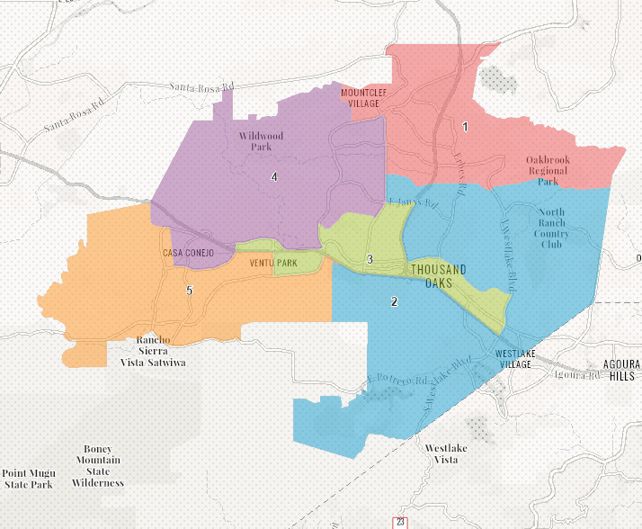Park View: Conejo Recreation and Park District/Community Map Divisions
