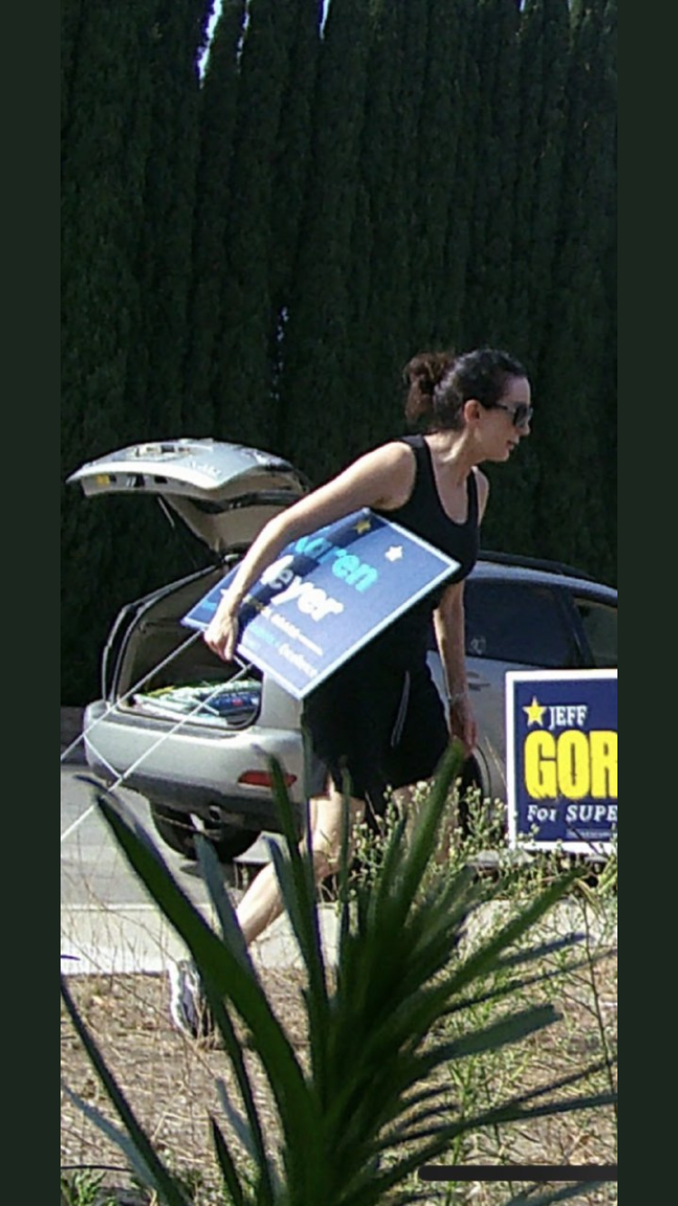 Election Sign Thief Yet To Be Charged by VC District Attorney’s Office